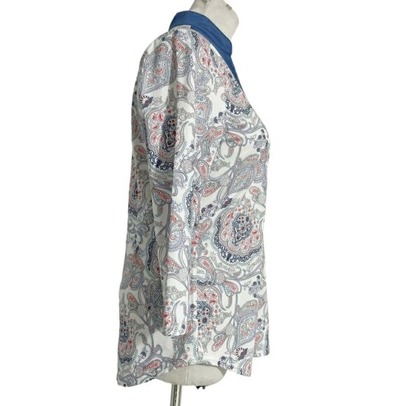 JoFit Size Small  Top Blouse Golf Shirt Athletic - Picture 2 of 5